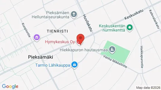 Nieruchomości komercyjne Na sprzedaż i Pieksämäki - kort over placeringen