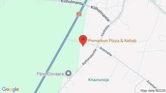 Lokaler til salg i Pomarkku - Foto fra Google Street View