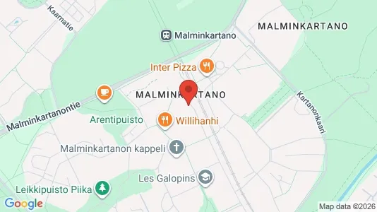 Commercial properties for sale i Helsinki Läntinen - kort over placeringen