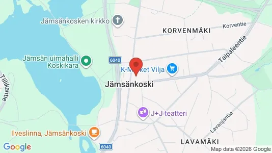 Liikekiinteistöt Myynnissä i Jämsä - Kuva Google Street Viewstä