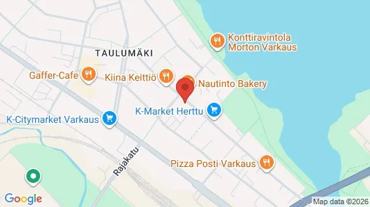 Propiedades comerciales En venta i Varkaus - kort over placeringen