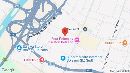 Büros zur Miete i Bolzano – Foto von Google Street View