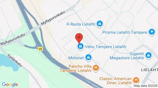 Lager zur Miete i Tampere Luoteinen – Foto von Google Street View