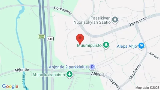 Industrial properties for rent i Kerava - kort over placeringen