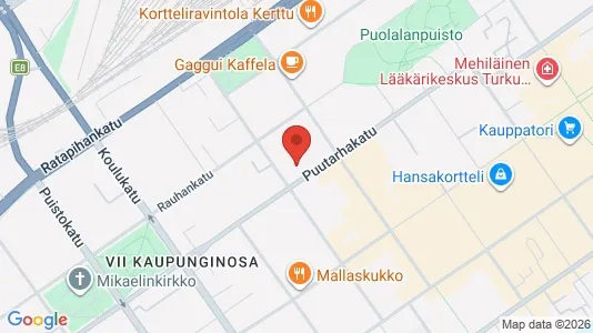 Kontorslokaler för uthyrning i Åbo – Foto från Google Street View