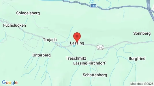 Lager zur Miete i Lassing – Foto von Google Street View