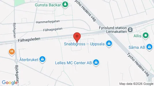 Büros zur Miete i Uppsala – Foto von Google Street View