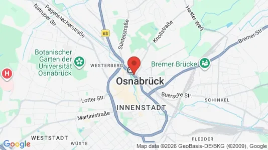 Lager til leie i Osnabrück – Bilde fra Google Street View