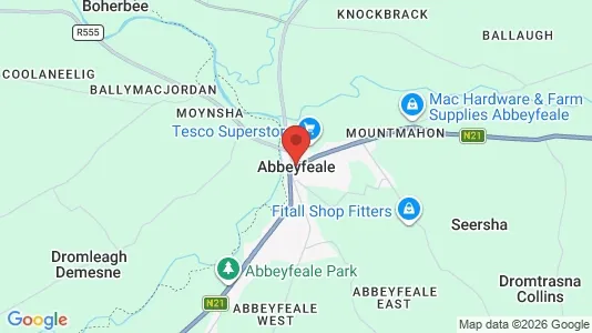 Kantorruimte te huur i Abbeyfeale - Foto uit Google Street View