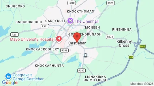 Kantorruimte te huur i Castlebar - Foto uit Google Street View