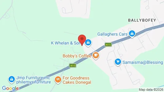 Espacios de oficina En alquiler i Donegal - Foto de Google Street View