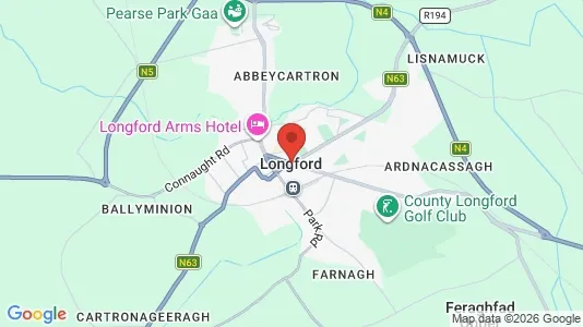 Kontorlokaler til leje i Longford - Foto fra Google Street View