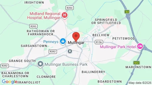 Kantorruimte te huur i Mullingar - Foto uit Google Street View