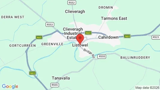 Büros zur Miete i Listowel – Foto von Google Street View