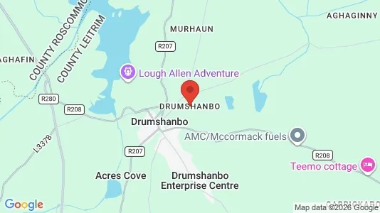Büros zur Miete i Drumshanbo – Foto von Google Street View