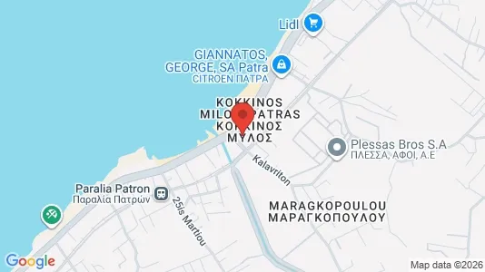 Gewerbeflächen zum Kauf i Patras – Foto von Google Street View