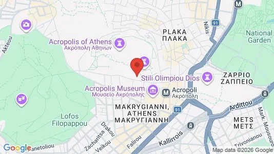 Commercial properties for sale i Athens Akropoli - kort over placeringen