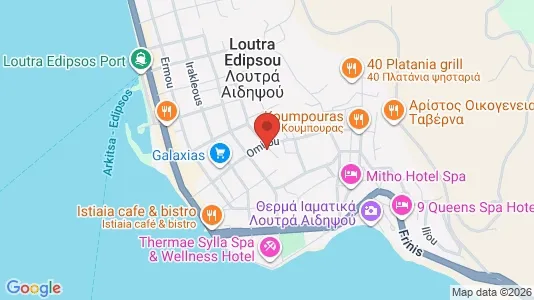 Commercial properties for sale i Istiaia-Aidipsos - kort over placeringen