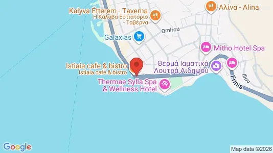 Commercial properties for sale i Istiaia-Aidipsos - kort over placeringen
