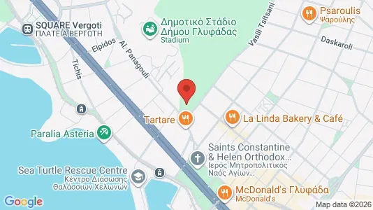 Gewerbeflächen zum Kauf i Glyfada - kort over placeringen