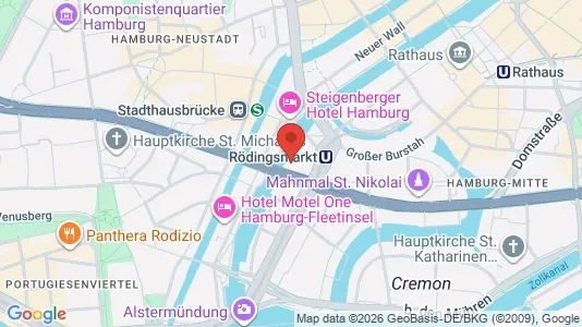 Kontorlokaler til leje i Hamborg Mitte - Foto fra Google Street View