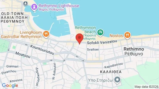 Liikekiinteistöt Myynnissä i Rethymno - Kuva Google Street Viewstä