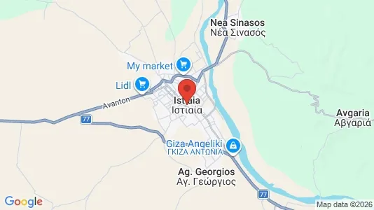 Lokaler til leie i Istiaia-Aidipsos – Bilde fra Google Street View