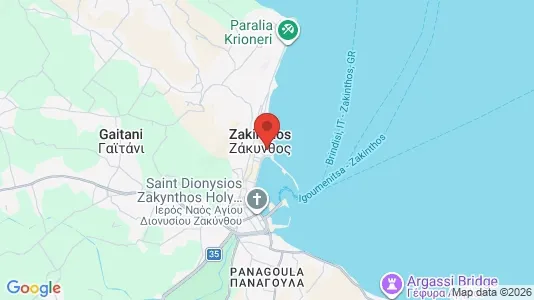 Bedrijfsruimtes te huur i Zakynthos - Foto uit Google Street View