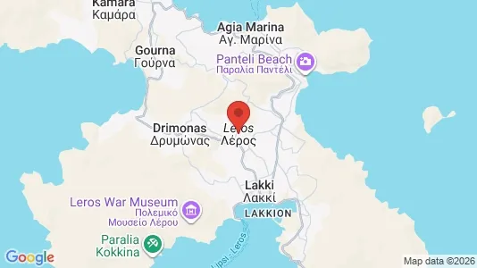 Liikekiinteistöt Vuokrattavana i Leros - Kuva Google Street Viewstä