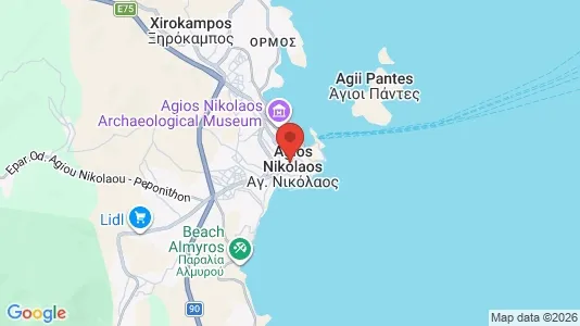 Lokaler til leje i Agios Nikolaos - Foto fra Google Street View