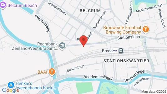 Büros zur Miete i Breda – Foto von Google Street View