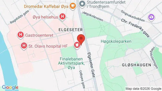 Office spaces for rent i Trondheim Midtbyen - kort over placeringen