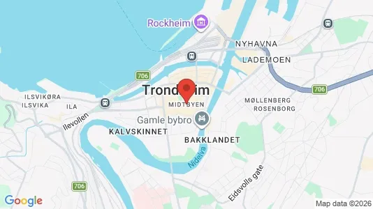 Kaupat Vuokrattavana i Trondheim Midtbyen - Kuva Google Street Viewstä