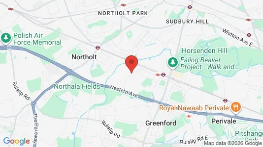 Lokaler til leje i Greenford - Middlesex - Foto fra Google Street View
