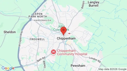 Büros zur Miete i Chippenham - Wiltshire – Foto von Google Street View