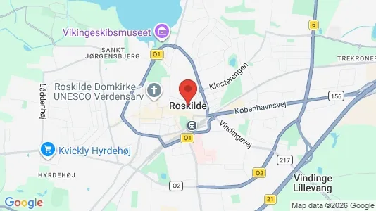 Kaupat Vuokrattavana i Roskilde - Kuva Google Street Viewstä