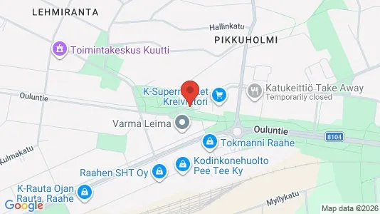 Lokaler til leje i Raahe - Foto fra Google Street View