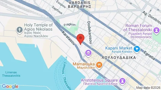 Lokaler til leje i Thessaloniki - Foto fra Google Street View