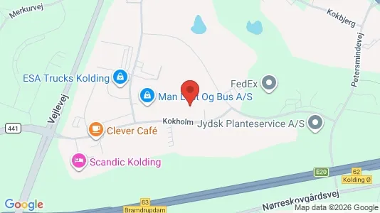 Kontorer til leie i Kolding – Bilde fra Google Street View