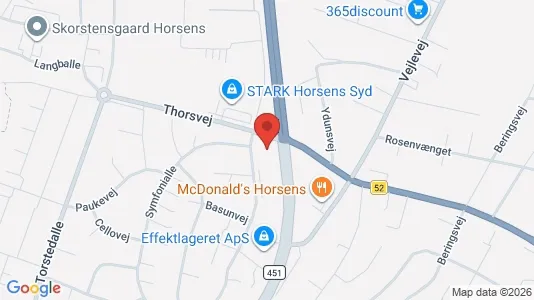 Büros zur Miete i Horsens – Foto von Google Street View