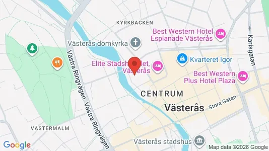 Kontorlokaler til leje i Västerås - Foto fra Google Street View
