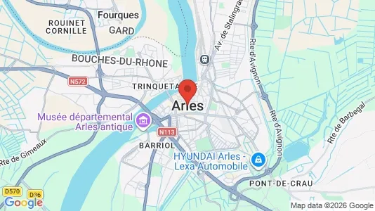 Gewerbeflächen zur Miete i Arles – Foto von Google Street View