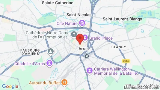 Liikekiinteistöt Vuokrattavana i Arras - Kuva Google Street Viewstä