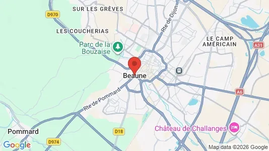 Liikekiinteistöt Vuokrattavana i Beaune - Kuva Google Street Viewstä