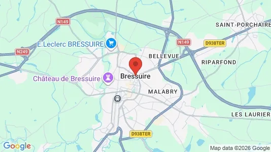 Lokaler til leie i Bressuire – Bilde fra Google Street View