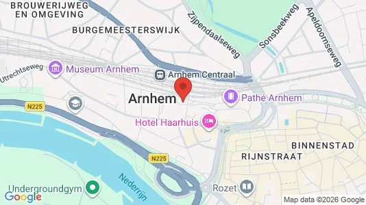 Kontorlokaler til leje i Arnhem - Foto fra Google Street View