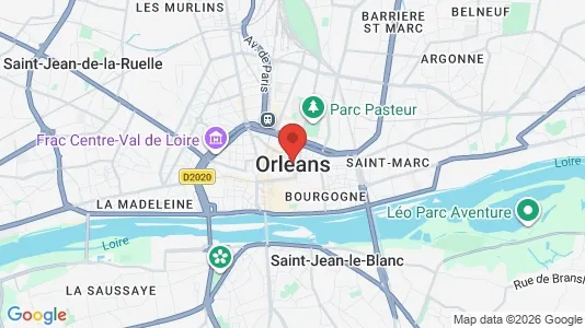 Lagerlokaler til leje i Orléans - Foto fra Google Street View
