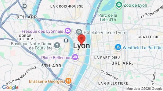 Varastot Vuokrattavana i Lyon - Kuva Google Street Viewstä
