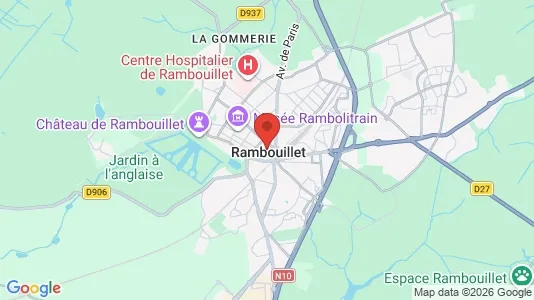 Varastot Vuokrattavana i Rambouillet - Kuva Google Street Viewstä