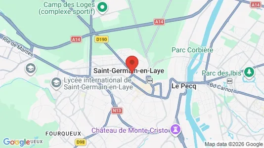 Lager til leie i Saint-Germain-en-Laye – Bilde fra Google Street View